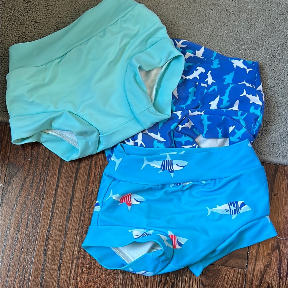 3 for $10! Reusable swim diapers